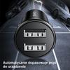 Usams Ład. Sam. 2Xusb 2,4A Miniczarny/Black Cc114Tc01 (Us-Cc114)