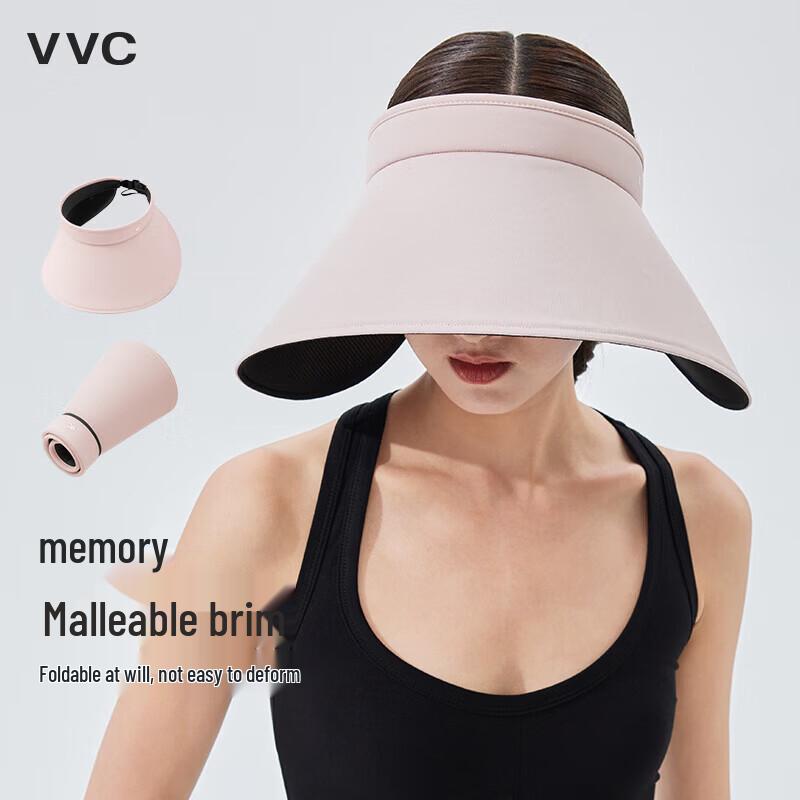 VVC Women s Summer Anti-UV Large Brim Empty Top Sun Hat