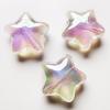 Iridescent Aurora Blue Star Beads for DIY Jewelry