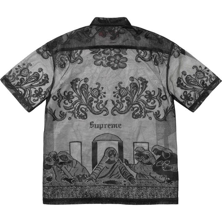 Supreme Last Supper Lace S/S Shirt Black