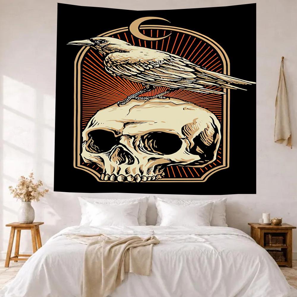 Halloween Wall Decor Tapestry Art For Pet Memorial Birthdaywedding Party Backdrop Family Gift