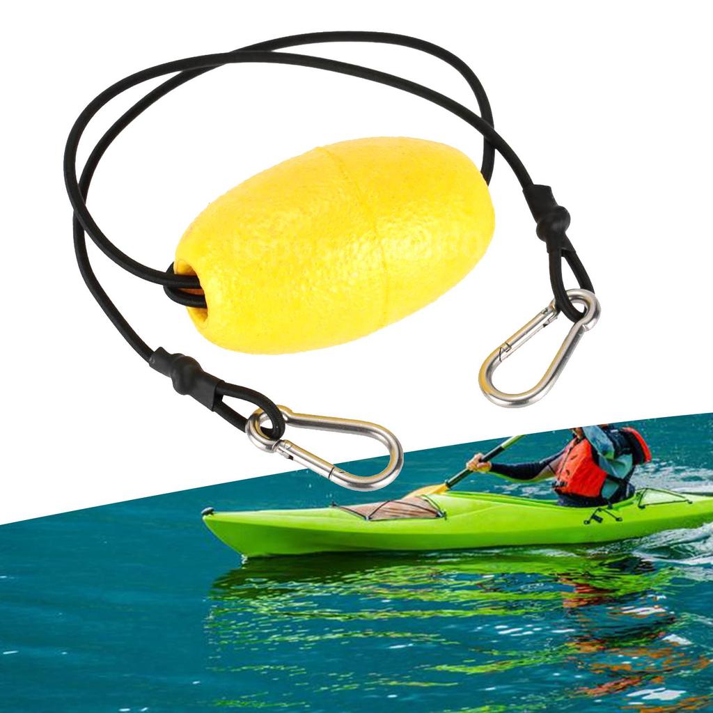 Kayak Tow Throw Line Float Rope with Clasp Buckles Anchor Marker Buoy Drift Floating for