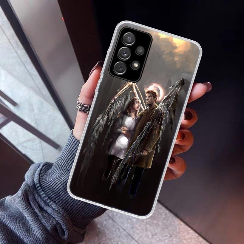 Supernatural SPN Dean Sam Phone Case For Samsung Galaxy A52 A51 A50S A32 A22 A12 A02S A72 A71 A31 A70 A30S Note 20 Ultra 10 Plus