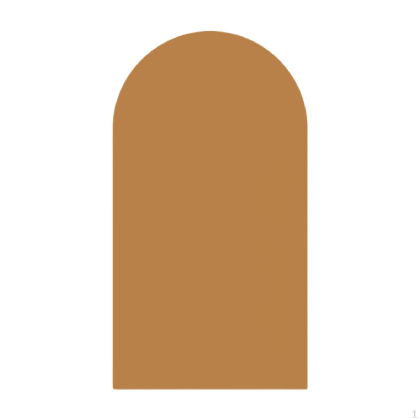 

Арка Наклейка на стену Бохо Декор, ПВХ Съемная наклейка Геометрические художественные обои Домашний декор для праздника коричневый