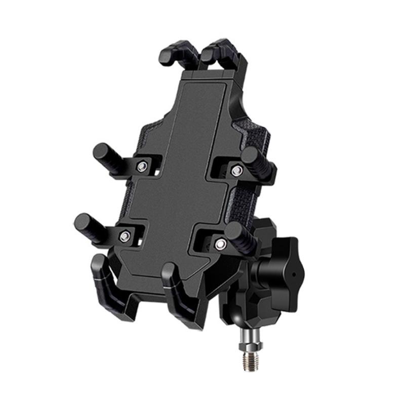 

Quick Setup Bike Cellphones Holder with Anti Shake Design and Easy Installation for 4.7inch-7.2inch Smartphones