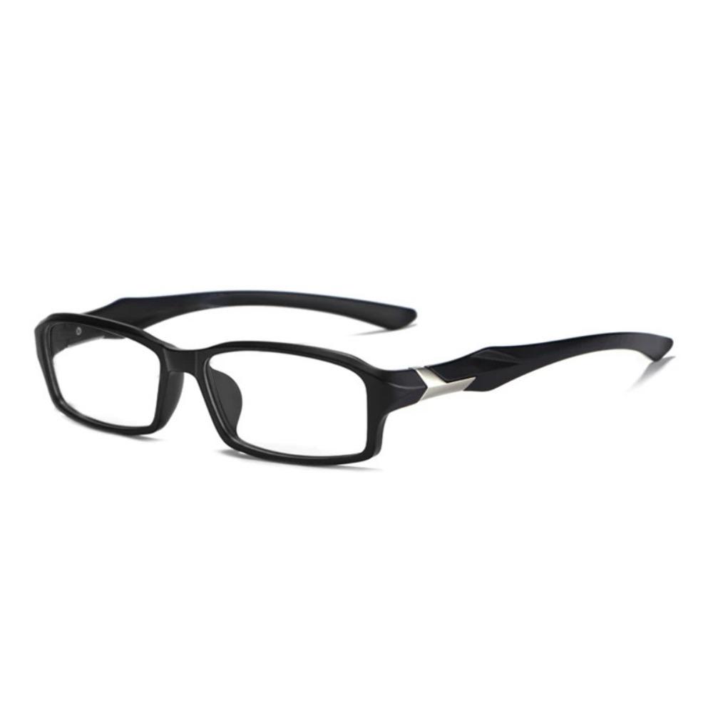 Square Shape Sport Glasses Anti-Blue Light Plain Glasses Stylish Full Frame Glasses Computer Work