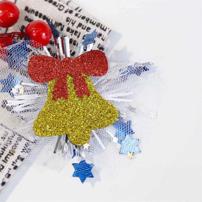 Christmas Hairpin Duckbill Clip Party Decor Elk Snowman Christmas Headdress Children's