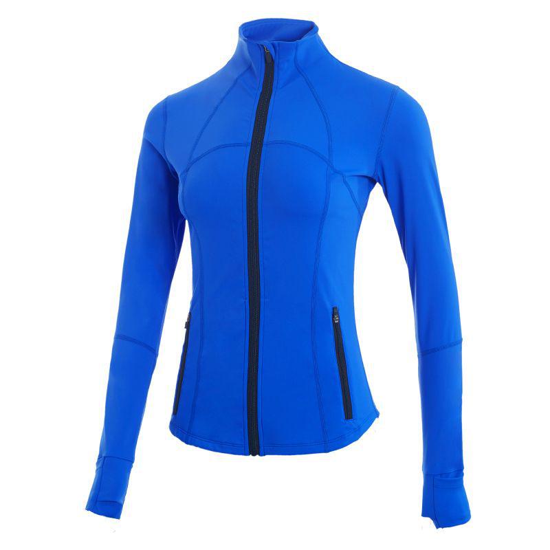 Women's Camouflage Quick-Dry Sports Jacket - Long Sleeve Stand Collar for Running & Yoga