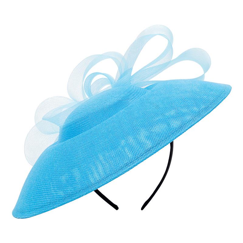 2026 Spring/Summer Wide Brim Retro Bowknot Hat for Women: French Socialite Style