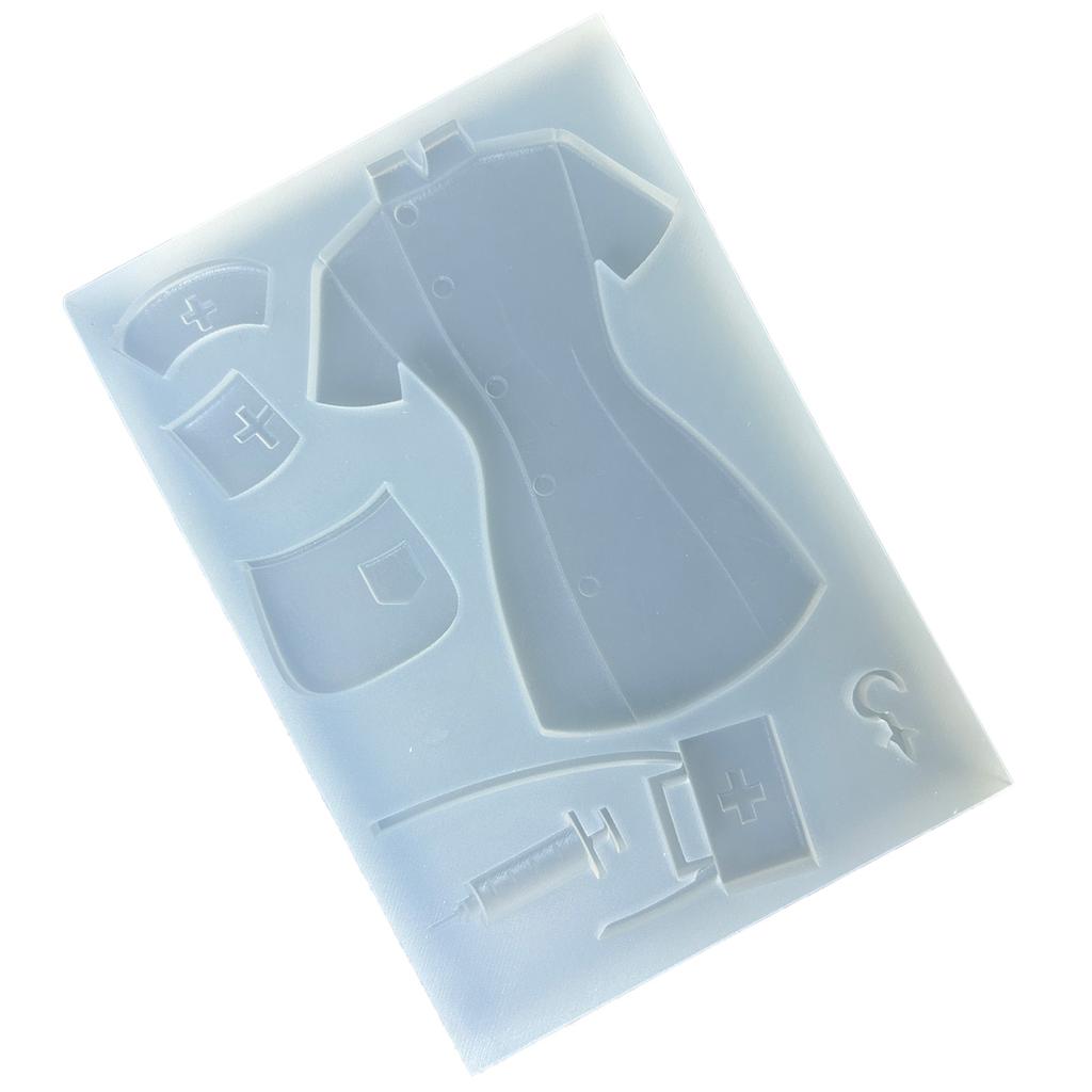 Multifuntional Silicone Baking Molds Nurse Skirt Shape Kitchen Tool Silicone Candy Molds Silicone Candy Food Moulds