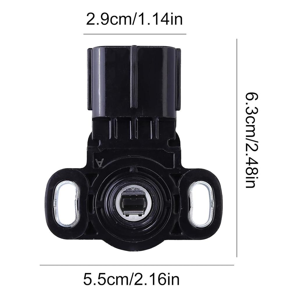Throttle Position Sensor 13S-85885-00-00 Compatible for Yamaha YZF R1 R6 2008-2009 & for Yamaha FZ09 2014 TPS Throttle Position Sensor Replaces#