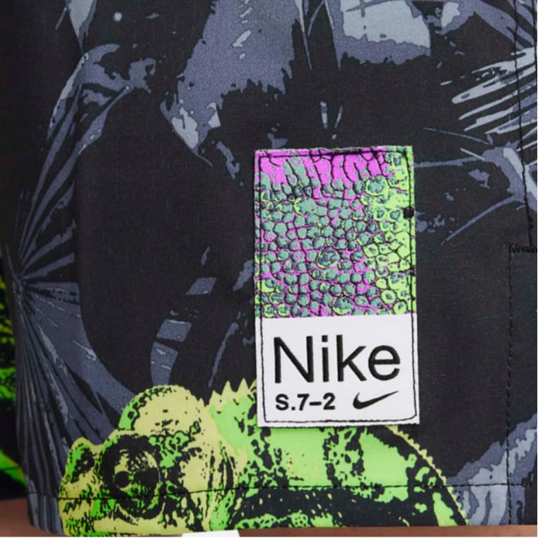 Nike Dri-Fit Unlimited Studio 72 Print Quick-Dry Unlined Woven Training Shorts Men Bottoms Volt-Green Yellow FB7981-337