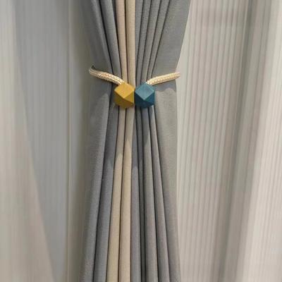 Modern Magnetic Curtain Tiebacks Dual Color Decorative Holdbacks Window Curtain Tie Clips Home Decor Accessories