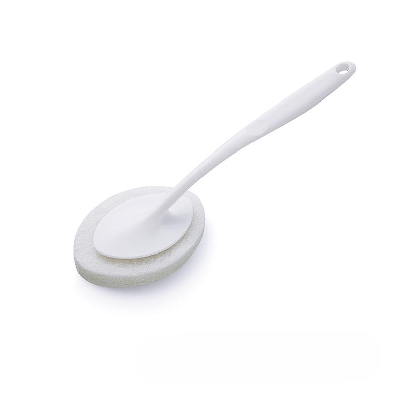 

Ванна Щітка з довгою ручкою Губка Щітка для чищення стін Губка для ванни Щітка для плитки підлоги Губка Тканина 32*10cm сірий