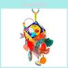 Baby Plush Hanging Toy With Multisurface Development For Infant Learning And Sensory Engagement