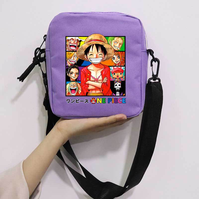 Japan Cartoon Comics One Piece Digitaldruck Mode Lässiger Schulterrucksack 0031
