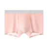 Men Boxer Underwear Mid-rise Elastic Waist U-Convex Shorts Briefs Seamless Ultra-thin Patchwork Color Panties