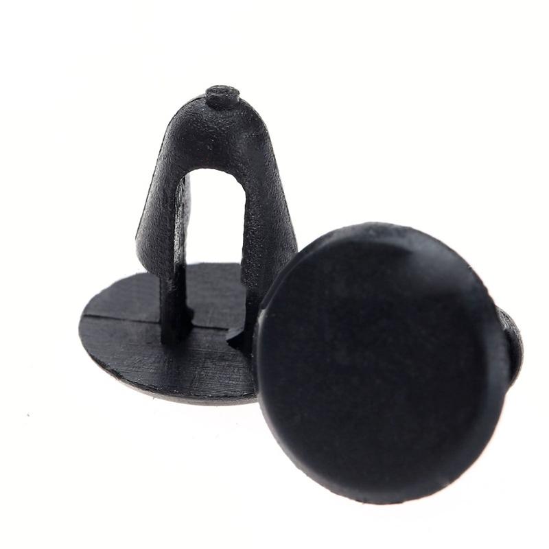 50pcs Plastic Car Rivet Clips Door Bumper Fender Push Pin Fasteners For Toyota