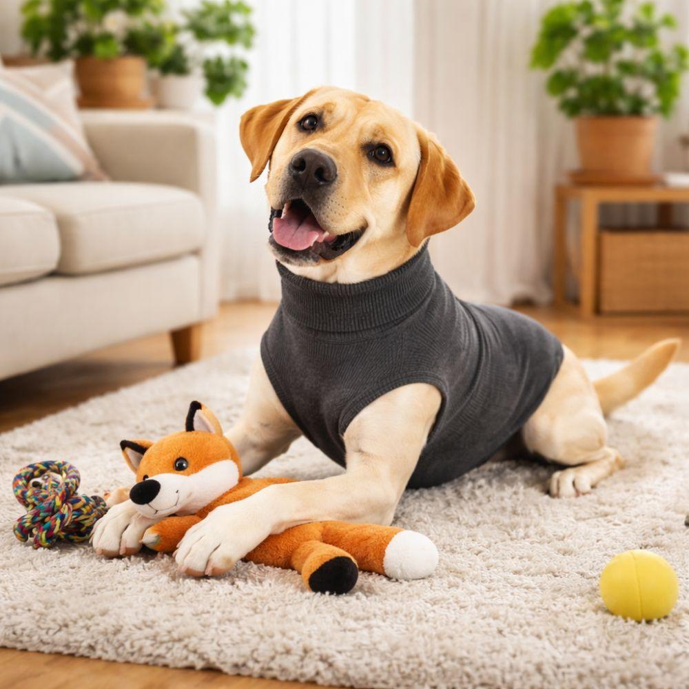Stretchy Pullover Dog Anxiety Jacket Adjustable Anti-scare Pet Soothing Clothes Practical Comfortable Calming Coat