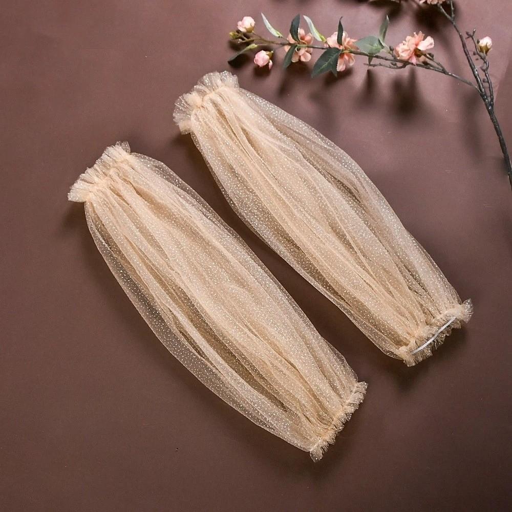 Elastic Cuff Bridal Sleeves Detachable Wedding Arm Sleeves Elegant Wedding Gloves Wedding