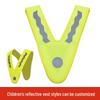 Children's Reflective Safety Vest for Outdoor Cycling and Traffic Visibility