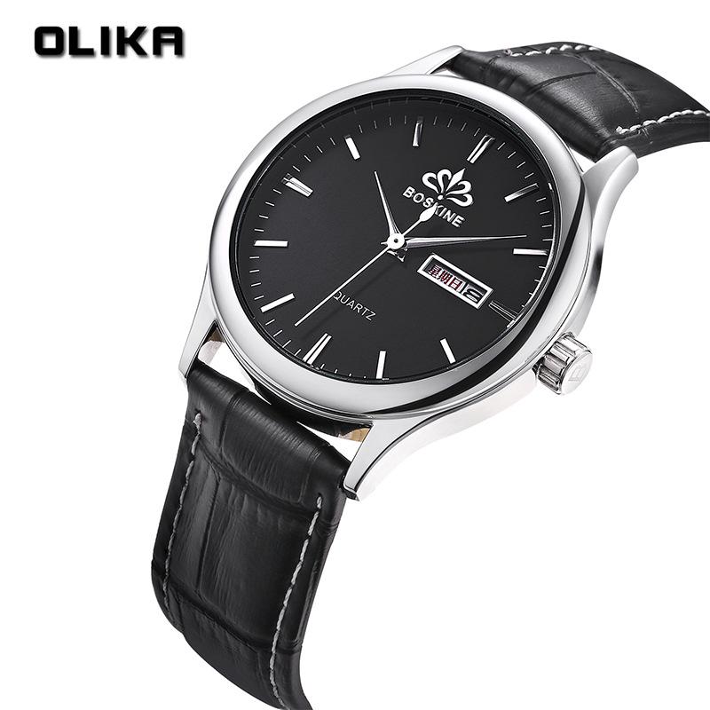 Men's Luminous Waterproof Casual Quartz Watch with Calendar and Original Movement