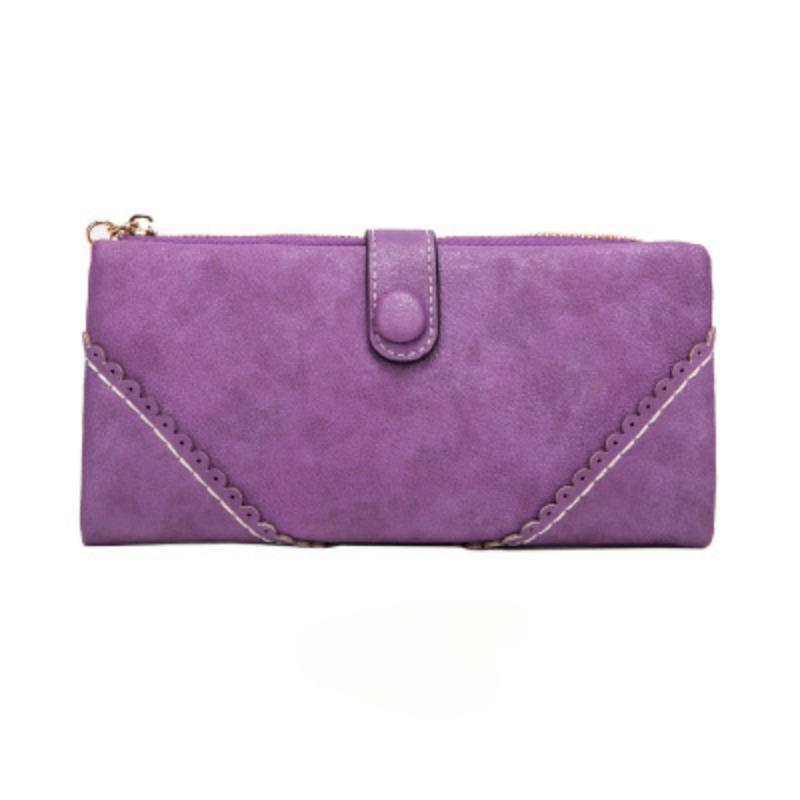 Women's Long Wallet Retro Large Capacity Folding Multi Slot Wallet