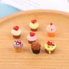 3D Paper Cupcake DIY Simulation Food Toy: Decorative Accessories for Phone Cases, Pendants, Hair Clips, and Resin Ornaments