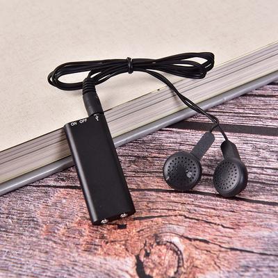1 Adet Taşınabilir Mini Ses Kaydedici Sesle Etkinleştirilen Dinleme Cihazı 96 Saat 8 Gb