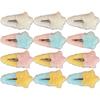 New Sweet Plush Hairpin Women Cute Star Shape Hair Clips Large Side Broken Bangs Bb Clip Fashion Girls Hair Accessories