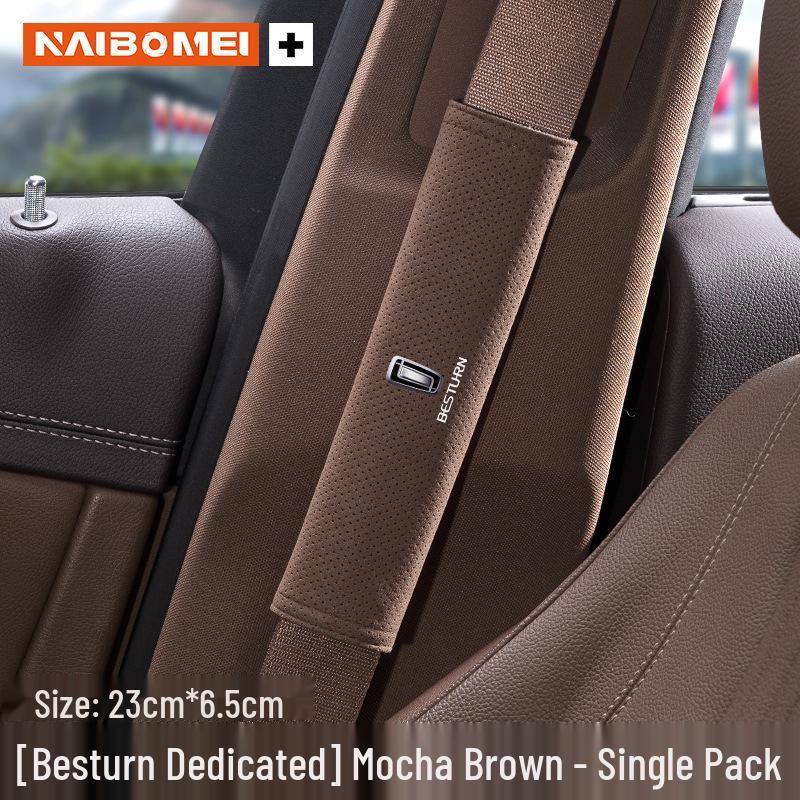 Car Seat Belt Shoulder Protector for Besturn B70S/T99/T55/T77/T33/NAT - Prevents Neck Chafing