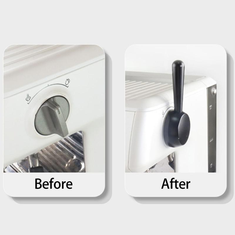 Quick Install Aluminum Steam Lever Magnetic Attachment For Coffee Maker Replacement Part Espresso Machine Accessories