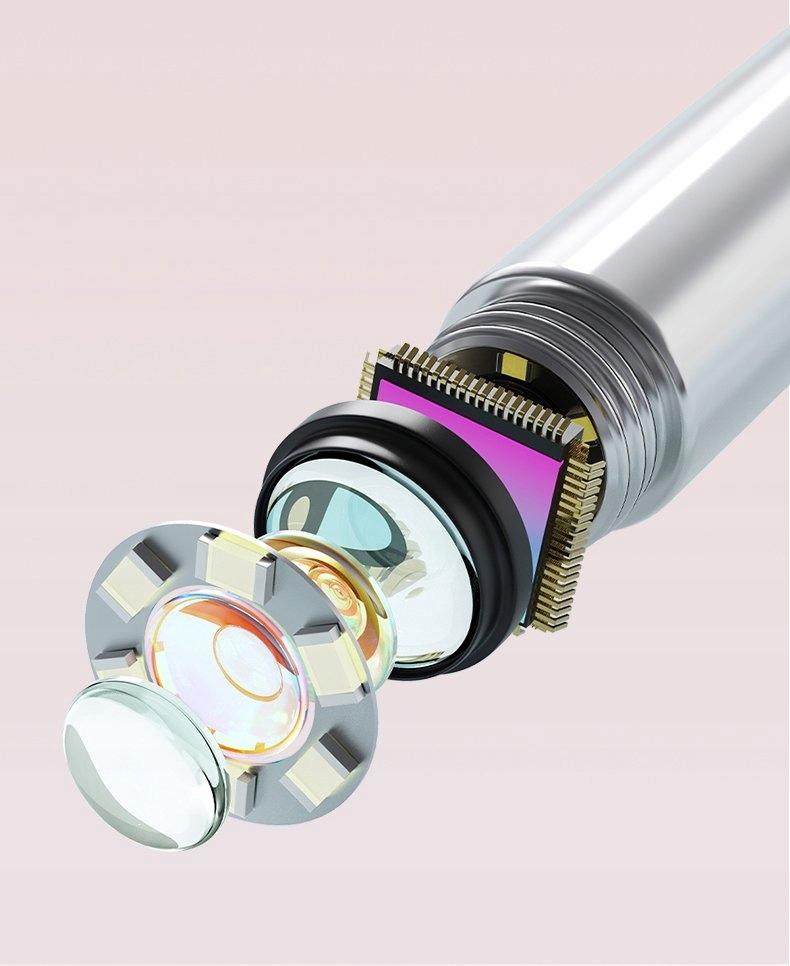 Otoscopic Ear Cleaning Wax Removal Wifi App Tel Android Ios Led 8Mp