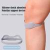 1 Pair Silicone Patella Tendon Knee Straps Knee Support Fixed Protection Patella Knee Strap Highly Elastic Flexible For Activiti