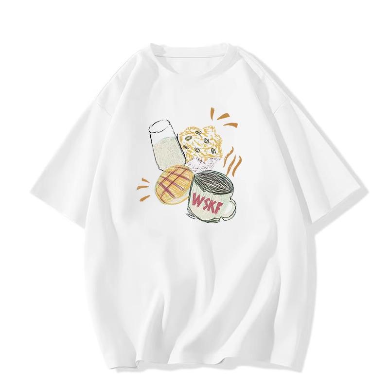 Vintage American Retro Women’s Oversized Cotton T-Shirt, Summer 2025 Collection