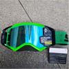 High-grade Banded Motocross Motorcycle Cross Goggles Windproof Dustproof Visor Replaceable Lenses Helmet Eyewear Riding Glasses