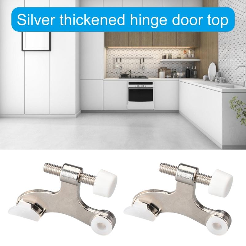Corrosion Resistant Door Hinges Enhances Thickness Door Hinge Top Elegant Door Stoppers Upgrades for Secure Mounting