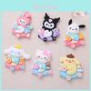 Cartoon Dog Car Tree Resin Accessories Cream Jelly Diy Phone Case Hairpin Water Cup Stationery Patch Material Characters)