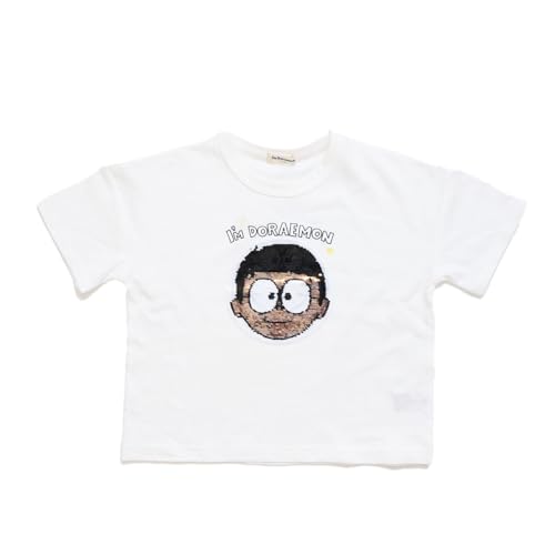 I'm Doraemon T-Shirt, Doraemon vs. Nobita, Boys, Off-White