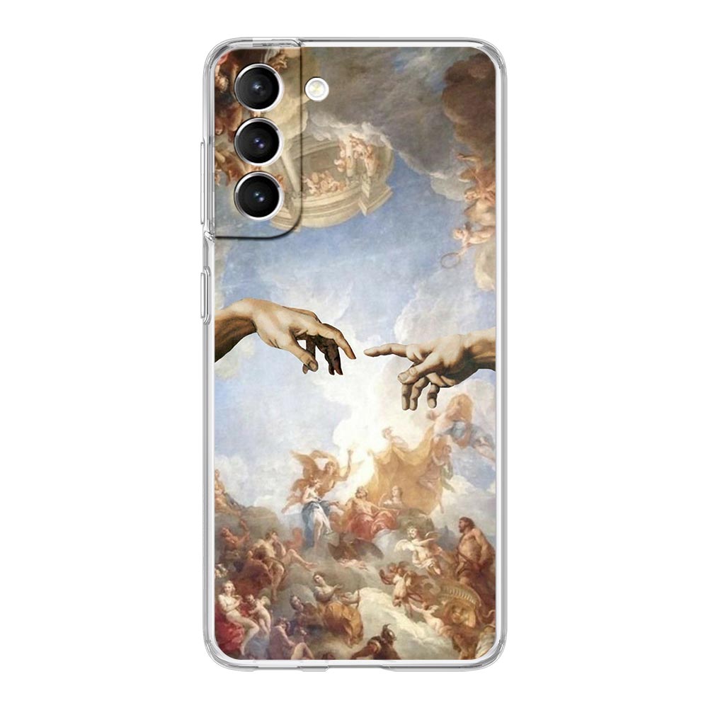

Phone Case For Samsung Galaxy S25 S24 S23 FE S22 Ultra S20 S21 5G S10 S9 Plus S10E S8 Soft Clear Cover Renaissance art Painting Samsung S20Ultra