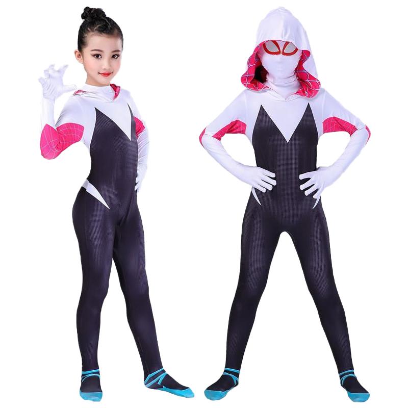 Unisex Halloween Superheld Tier Cosplay Kostüme Atmungsaktiv Sicher Kinder Party Verkleidungen für Jungen Mädchen Kleinkinder 120
