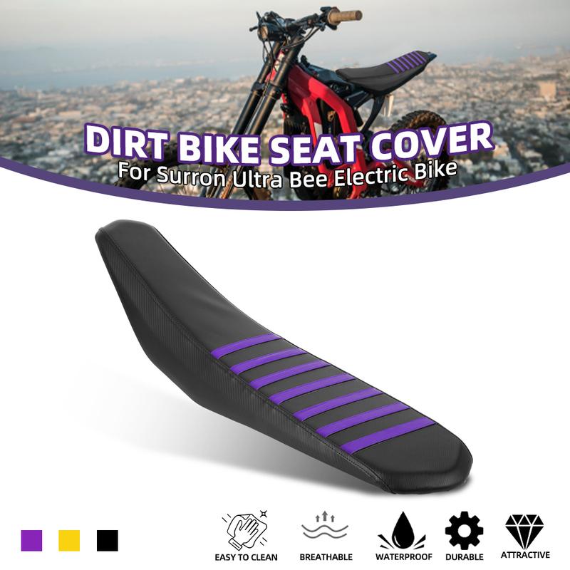 Motorcycle Accessories PVC Seat Cushion Cover Breathable Waterproof For Surron Sur Ron Ultra Bee Ultrabee Electric Vehicle Bike
