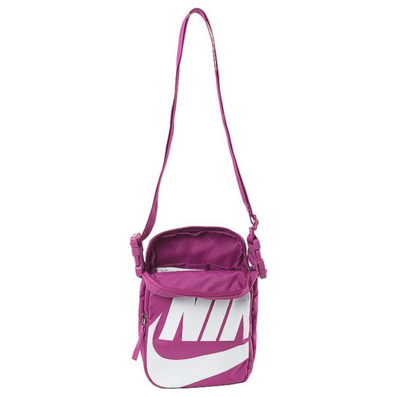 Nike Heritage Polyester Shoulder Bag, Crossbody Bag Regular Unisex Cactus Red Casual BA6344-564 Casual BA6344-564