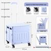 Portable Stair-Climbing Trolley: Folding Cart for Groceries, Camping, and Outdoor Use