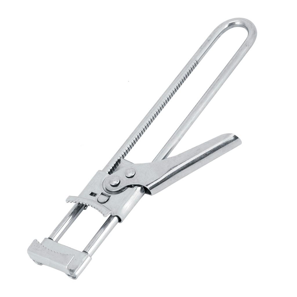 Manuell verstellbarer Dosenöffner aus Edelstahl, Flaschenöffner, Deckelgreifer, Küchenwerkzeug