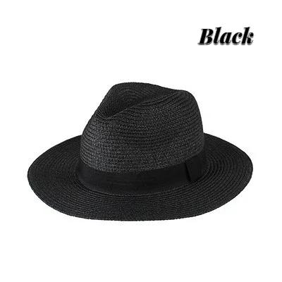 New Men's and Women's Bob Ricard Bucket Sun Hat Ribbon Straw Hat Summer Panama Outdoor Party Picnic Sunshade Basin Cap Sale