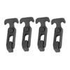 4pcs THandle Draw Latch with Screw Kit M5 Thread for Motorhome Trailer Molded Cooler