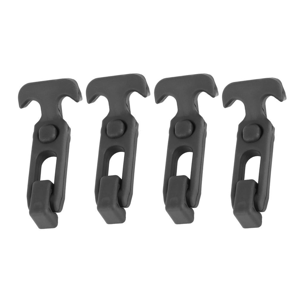 4pcs THandle Draw Latch with Screw Kit M5 Thread for Motorhome Trailer Molded Cooler