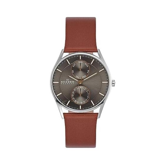 Skagen Holst Хронограф SKW6086 Мужской Средне-коричневый