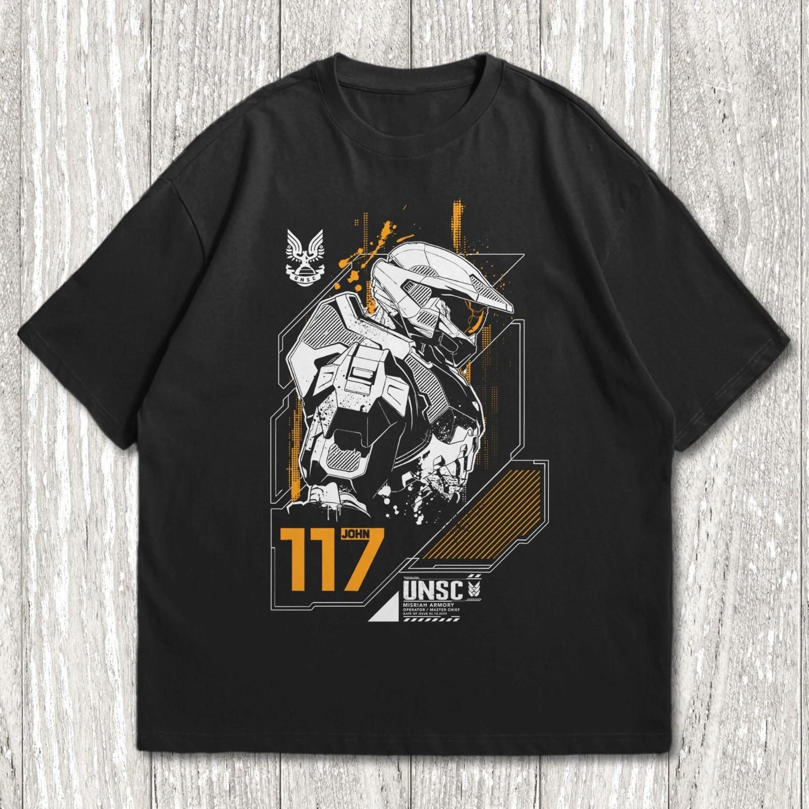 Master Chief Shirt, Halo Legends Anime Shirt, Master Chief Spartan Shirt, S